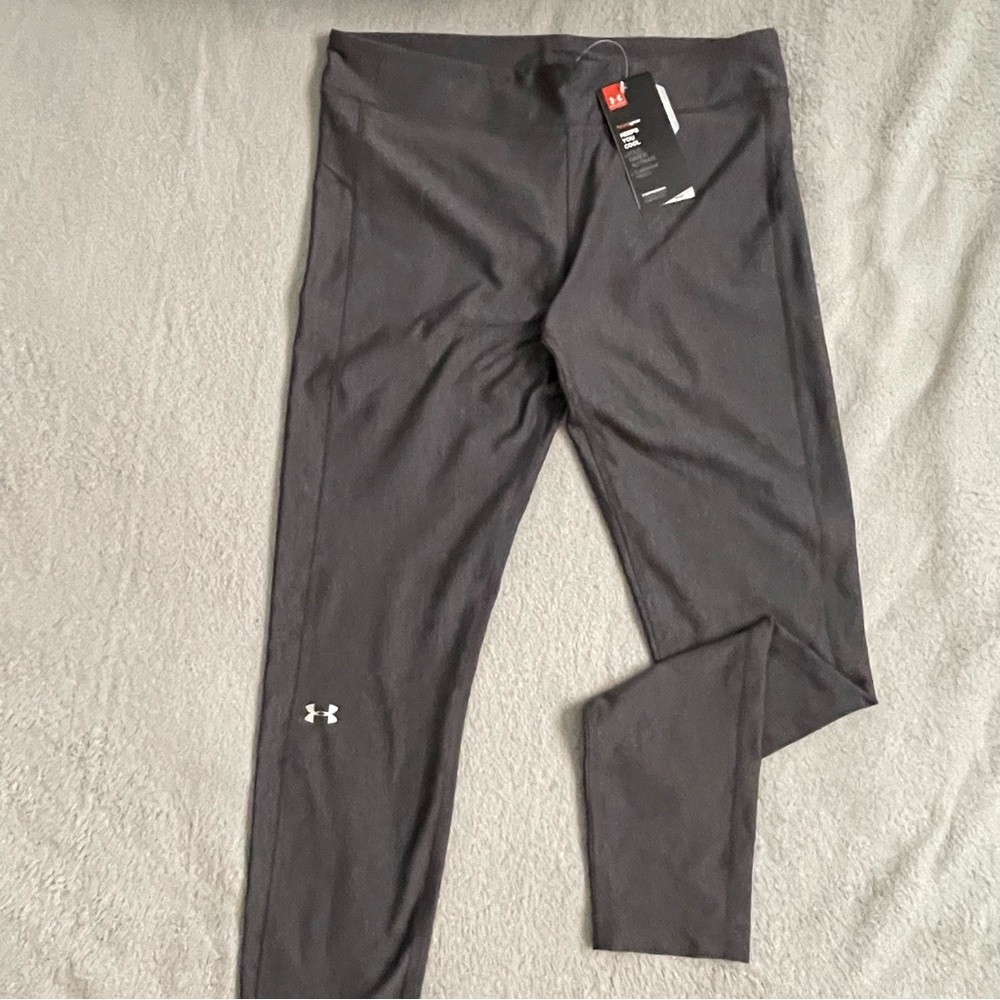 NWT Under Armour Legging keeps cool and compression workout Large - Picture 4 of 7